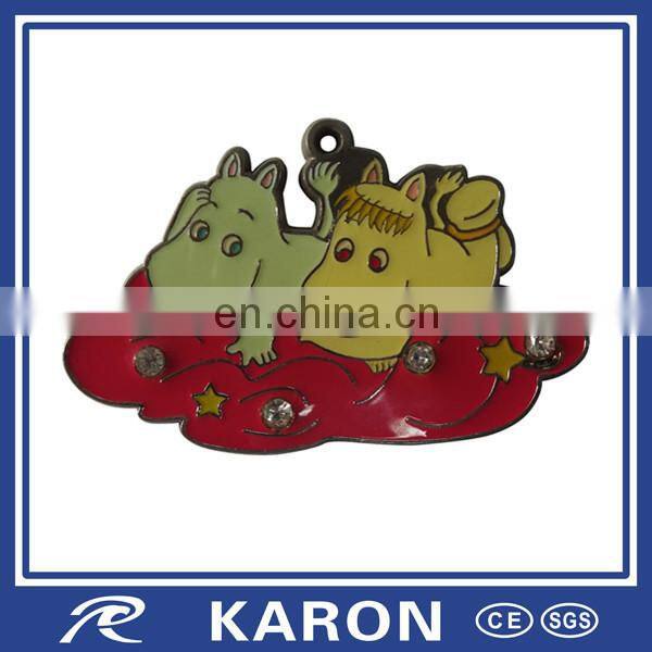 quality die casting cheap metal keychain