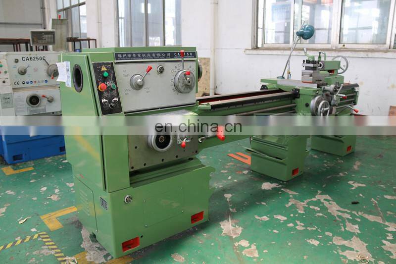 CA6250B 80mm Spindle Hole Horizontal Gap Bed Lathe Machine Price