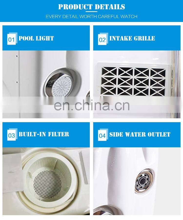 Swimming Pool Equipment Wall Hung Pipeless Portable Integrative Filter