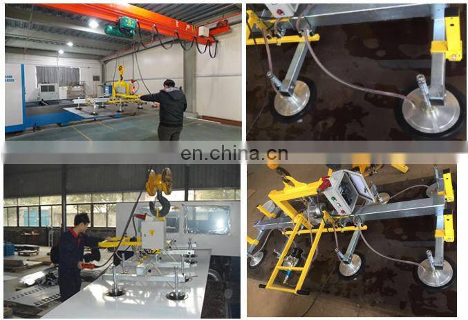 Quality 6 pads vacuum lifter for metal sheet