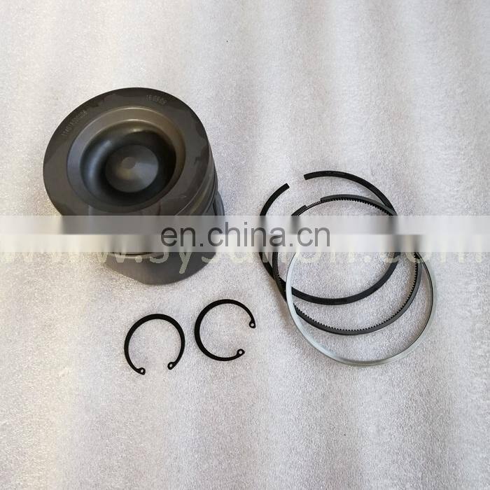 6L Diesel Engine Piston Kit 2881926 4376499 with piston 4987914 and ring set 4955651 and pin 3950549