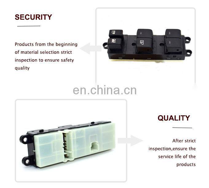25401-9W100 Left Electric Power Windows Button Switch For Nissan Teana J31 J32 VQ23/35