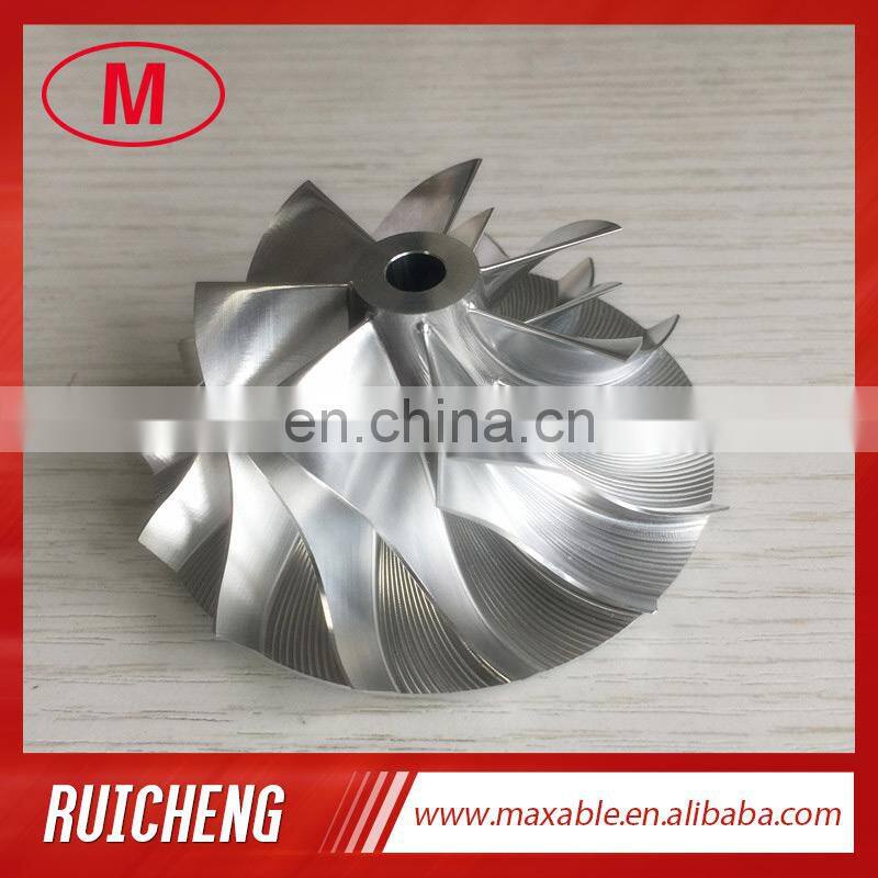 TB3403 441341-0002 7+7 blades 48.55/69.00mm high performance billet/milling/aluminum 2618 compressor wheel for 452059-5001