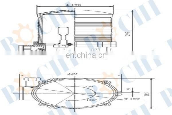 Cable Gland Casting Brass Mothership Indification Light