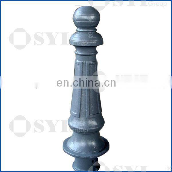 Ductile iron and Plastic Remover Bollard Covers