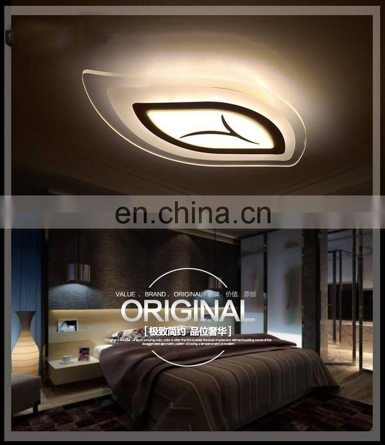 Chinese supplier Creative leaf surface mounted LED ceiling lights