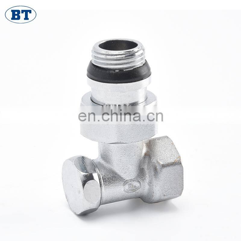 BT3035 china wholesale brass chromed thermostatic radiator drain valve
