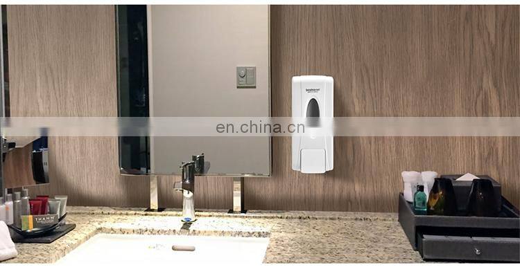 600ml Manual Hand Plastic Hotel Wall Mount Soap Dispenser