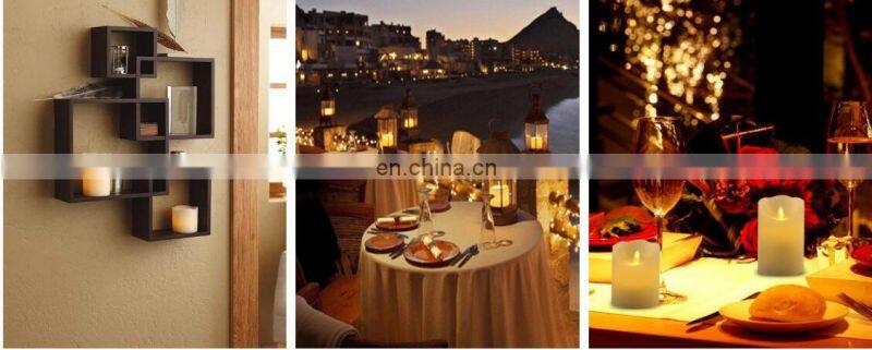 2020 Europe stylish hot seller amazon Battery Led Light glass dinner decoration swirling glitter candle holder