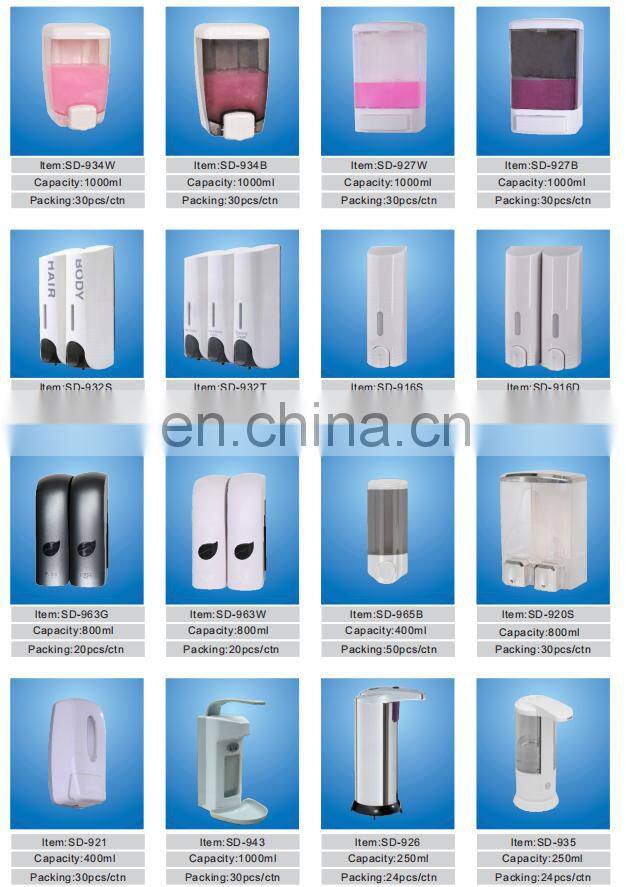 1 in 3  Hotel Shampoo Shower Gel Dispensers