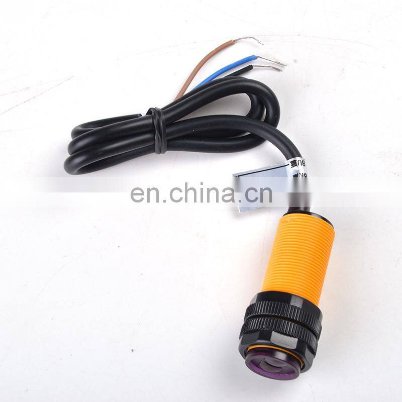 Smart Car Robot E18-D80NK Infrared Obstacle Avoidance Photoelectric Sensor Proximity Switch 3-80cm Detection Range Adjustable