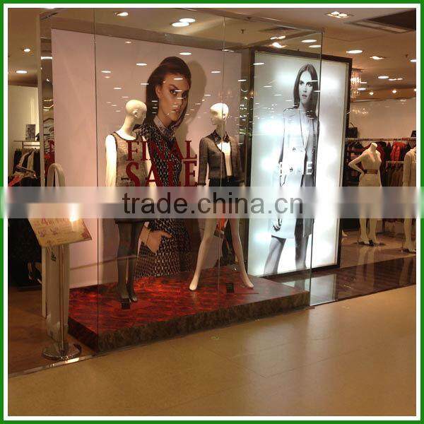 130micron Inkjet Media Printing Backlit Film / transparent backlit film banner