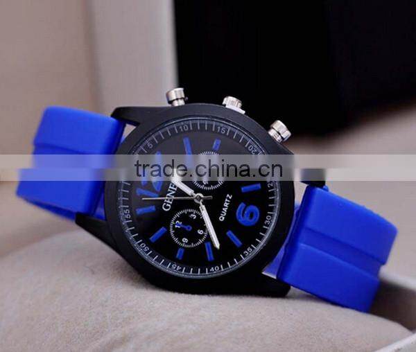 2014 wristwatch &fashion silicone watch