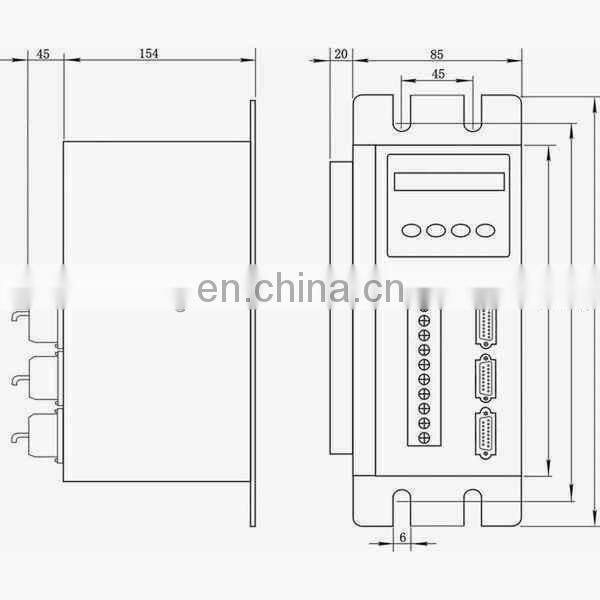 SZGH Low Price of servo motor controller is matching 200w-2.3kw servo motor