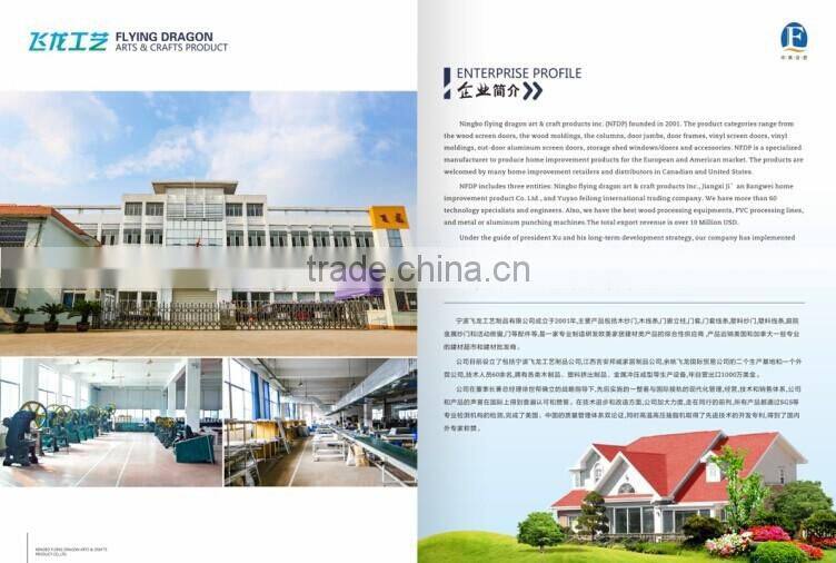 Screen Tight T-Bar Natural wood Screen Door