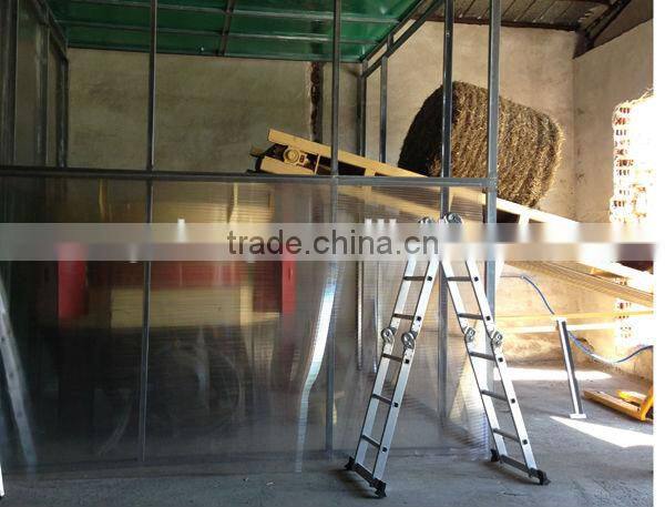 Straw bale cutter/straw bale crusher (1.8m diameter)