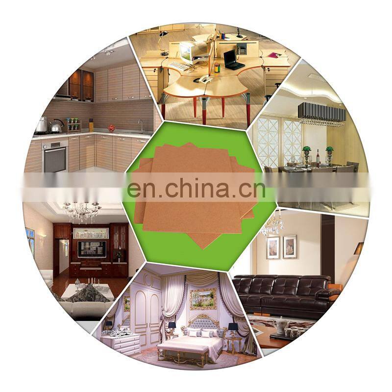 wood fiber fibreboards With Competitive Price 1830x2440mm 18mm Plain Raw Mdf