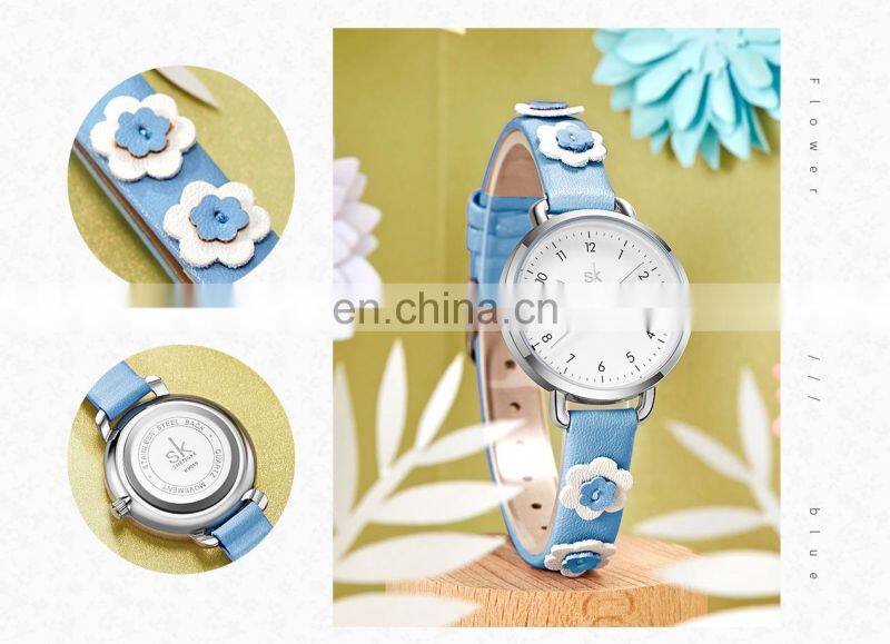 SHENGKE High School Students Watchs White Children Watch Young Girls Cute Wristwatchs Dropshipping Watches