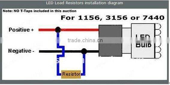T10 led load resistor