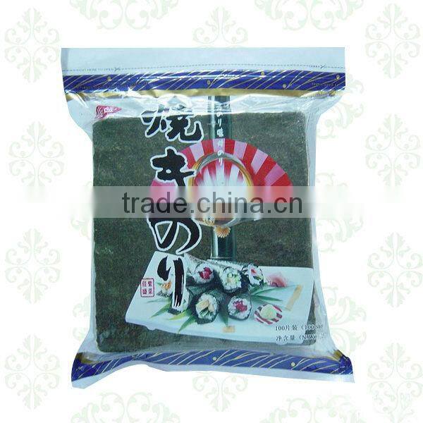 Chinese dry onigiri nori seaweed