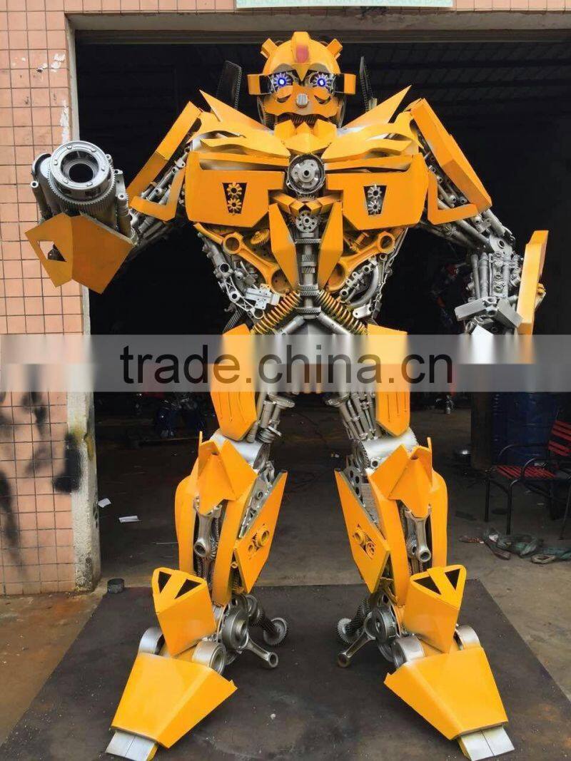large metal sculpture Bumblebee moden sculpture