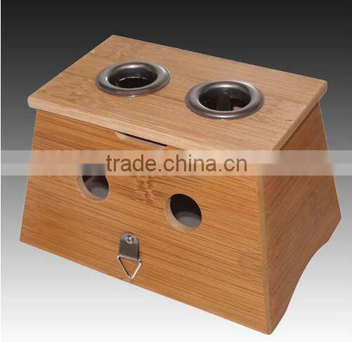 2 holes moxa container