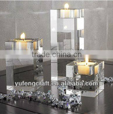 crystal candleabras
