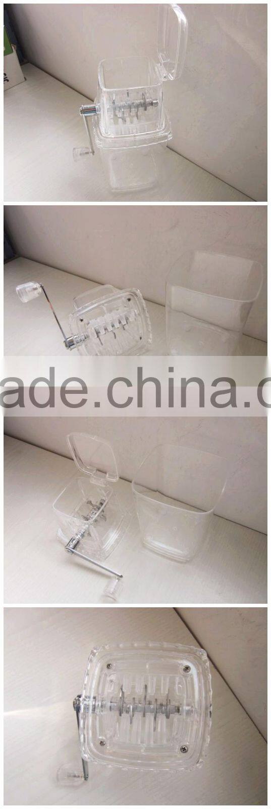 High quality funny manual ice crusher/mini ice crusher