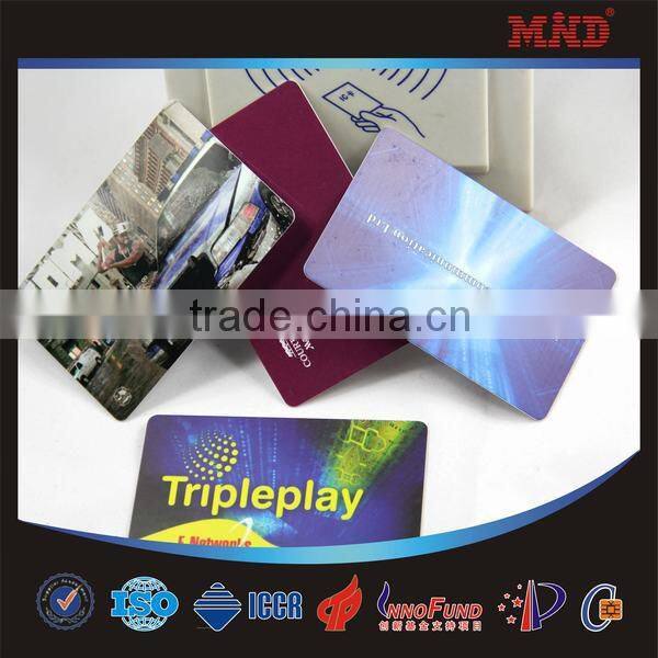 MDC713 Blank pvc id card size cr80