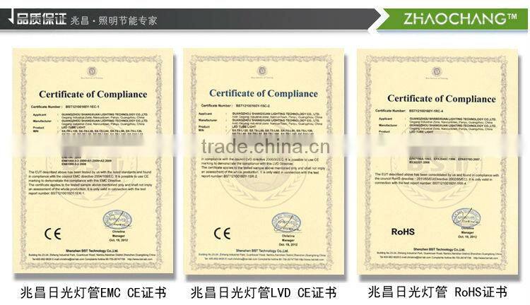 Energy saving CE RoHS certificate 25W T8 SMD LED fluorescent tube