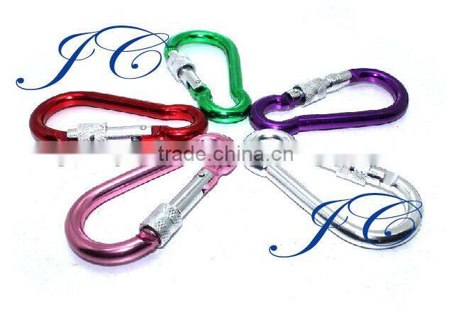 Fashion multitool aluminum carabiner with by factory