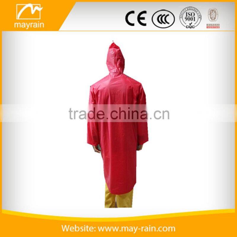high quality outdoor pvc raincoat