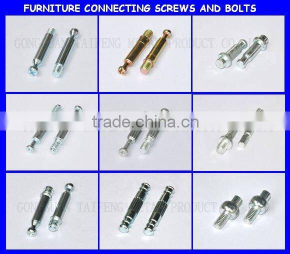 Hexagon Connecting Head With Partial Thread CNC screws and Bolts