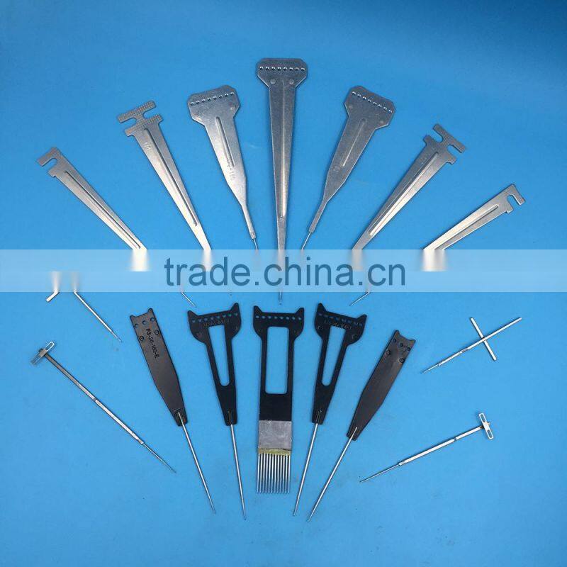 warp knitting machine spare parts Karl Mayer tension spring 4*16 with small holes