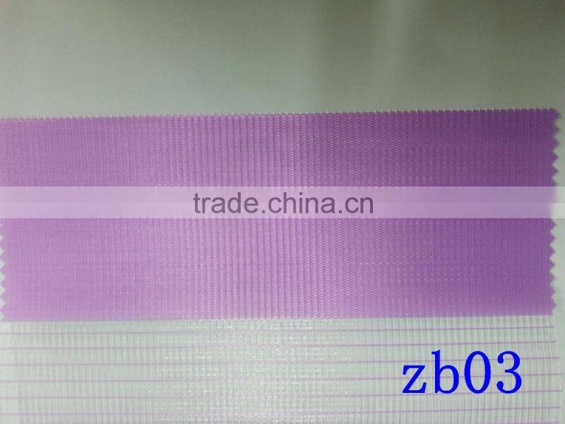 Double Layer Manural Zebra Blind For Living Room