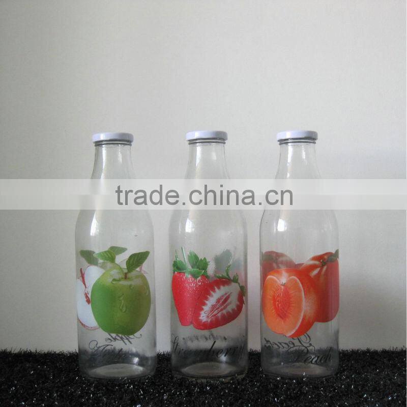 250ML EMPTY NEW GLASS MILK BOTTLES SALE