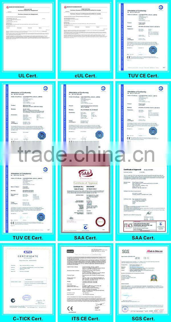 Anti Fog Bathroom Makeup Mirror with LED Light