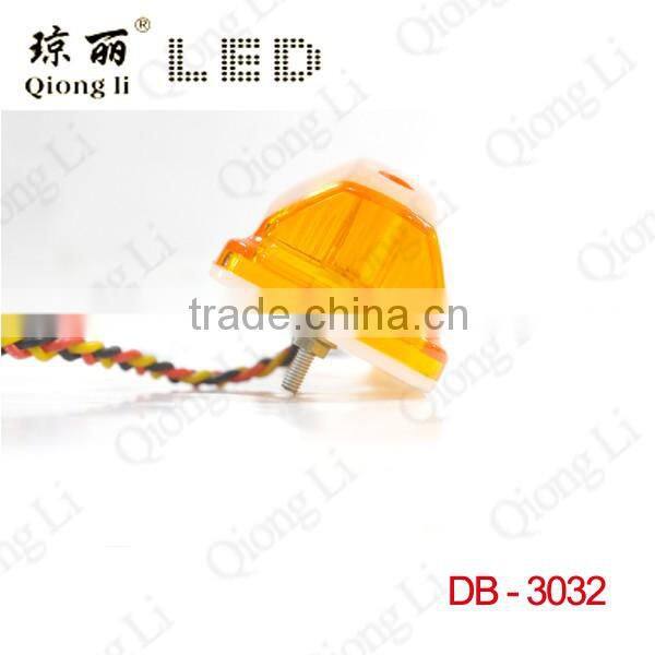 anti-shock PC lens easy mounting 12V super bright side marker led truck light