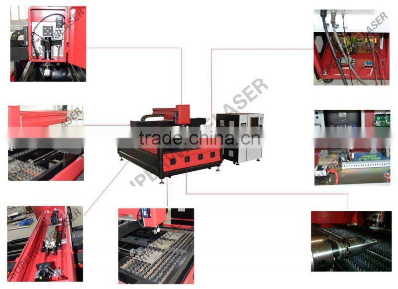 carbon steel cnc laser cutting machinery foot operate sheet cutting machine
