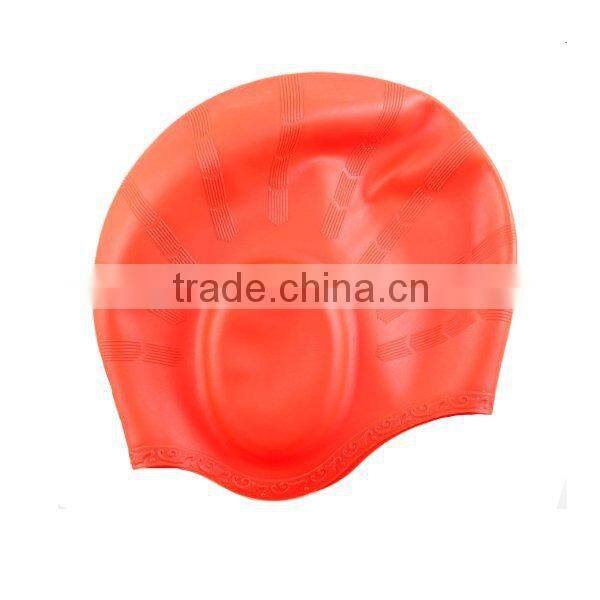 Eco-friendly silicone swimming caps/colorful swimming hats for adult/kids