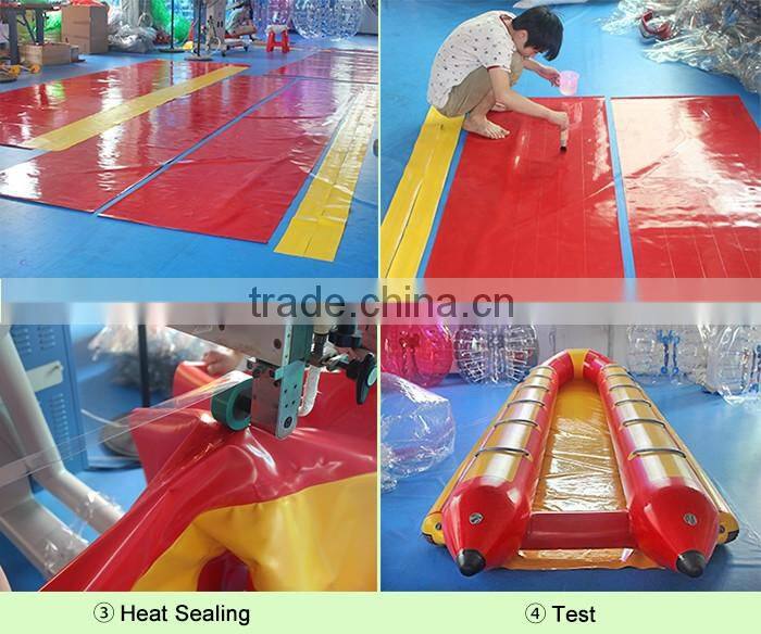 AM factory cheap customized inflatable water catapult blob for water games
