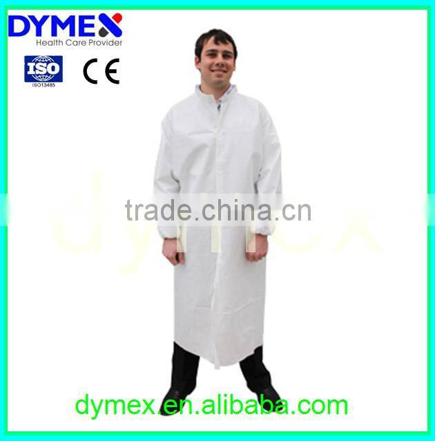 Non Woven Fabric Disposable Knee High Lab Coats
