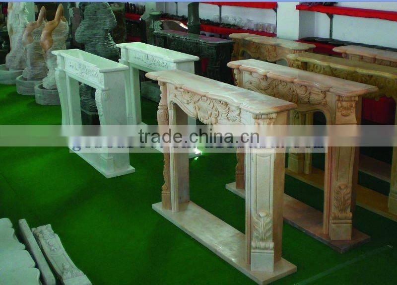 natural stone fireplace grate