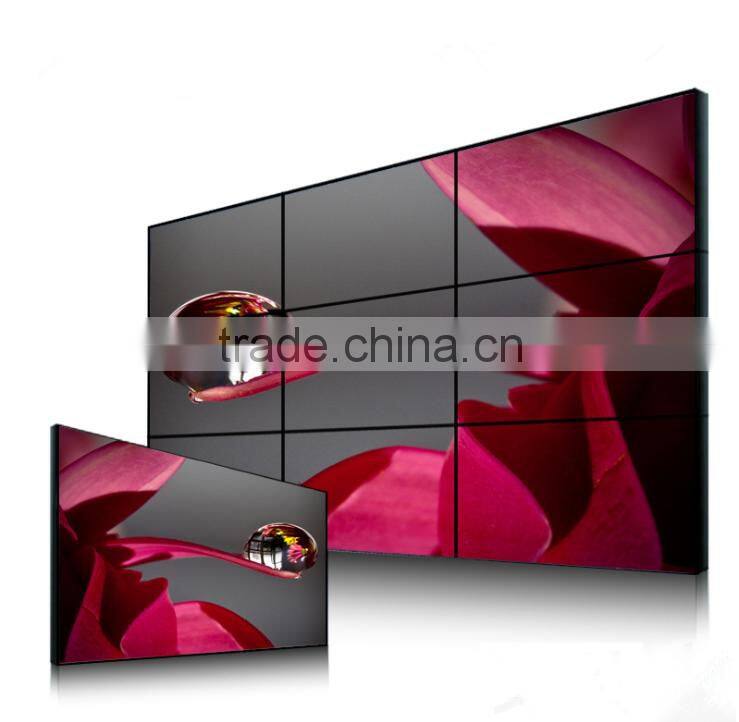 40 42 46 55 inch Full HD 1920 x 1080 3.5mm/5.3mm advertising lcd splicing video tv wall