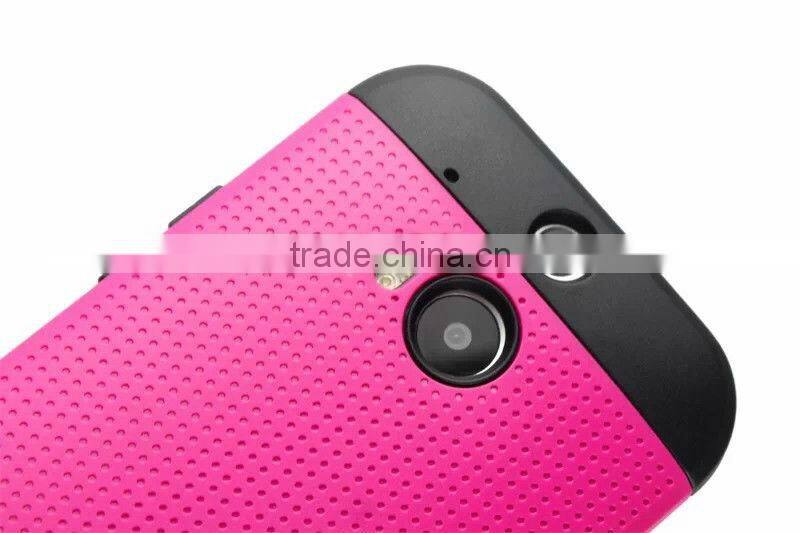 Super Slim 2 Tone Composite Hybrid Case for One M8