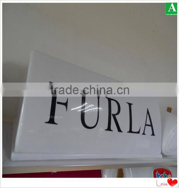 Hot sale vacuum thermoformed PMMA pink plastic light box