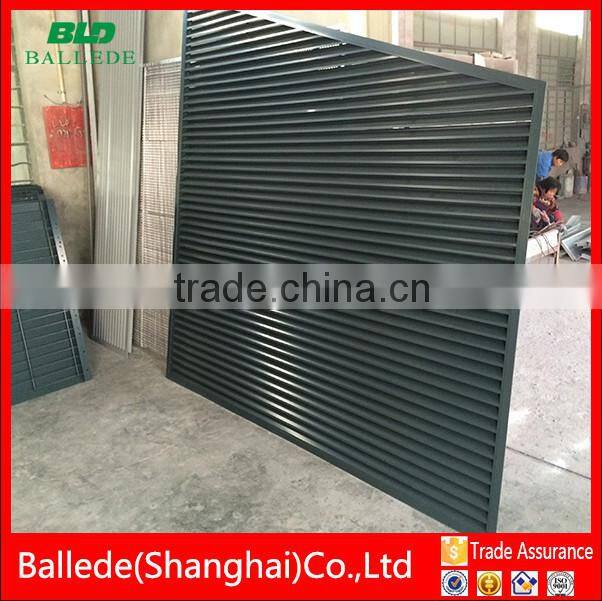modern building louver fence manufacturer