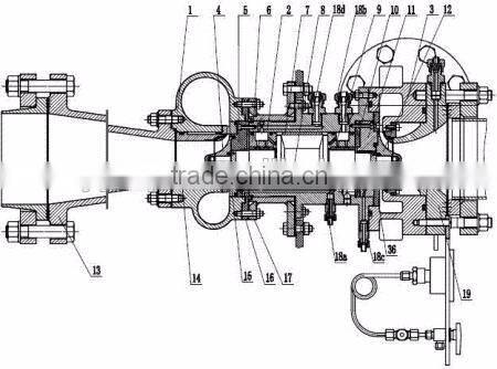 CYY Energy Brand Turbo Expander for air nitrogen natural gas