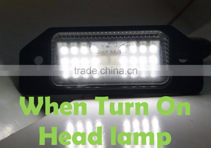High quality Car Specific FOR LUXGEN 7 MVP Number LICENSE PLATE LIGHT