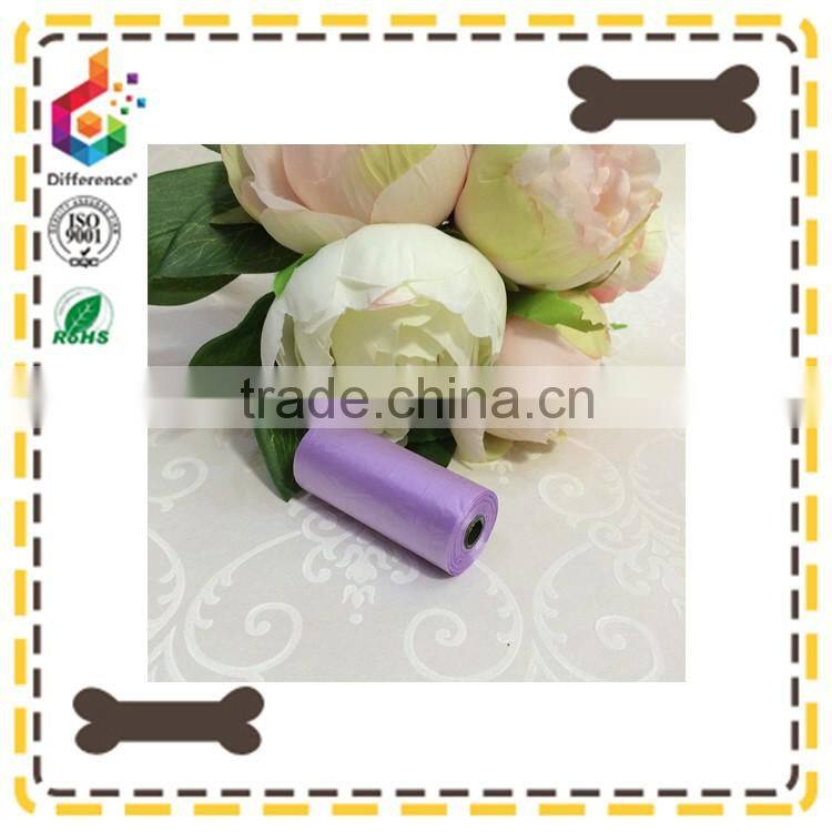 Monochrome pet waste bag